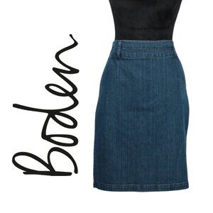 Boden Denim Skirt Size 14R